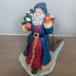🎅🏼Partylite St. Nikolaus Candle Pillar Holder 🎅🏼